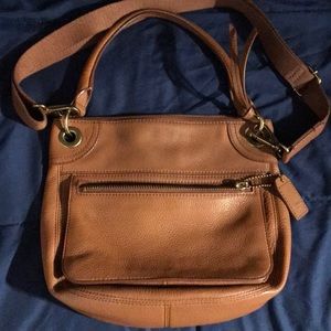 Fossil leather purse. Needs to go, no more space.